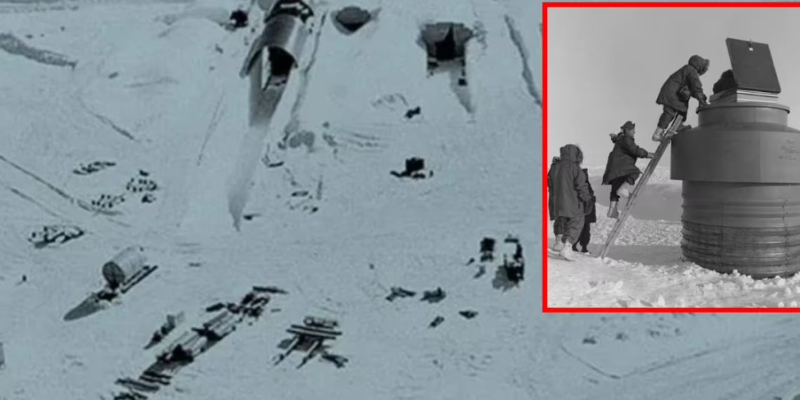 Científicos de la NASA encuentran gigantesca base militar abandonada en Groenlandia, la cual buscaba albergar 600 misiles nucleares.