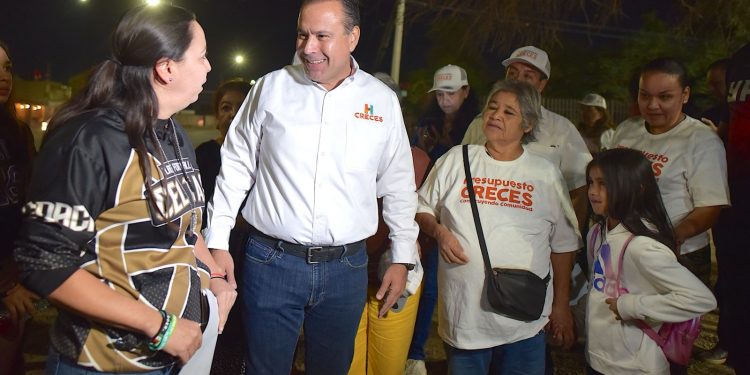 Con participación ciudadana se avanza en la transformación de Hermosillo: Antonio Astiazarán.