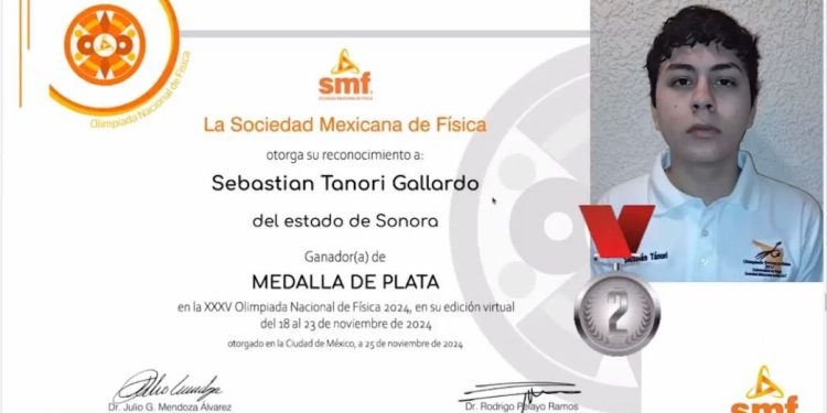 Ganan alumnos de Cobach Sonora medallas en Olimpiada Nacional de Física 2024.