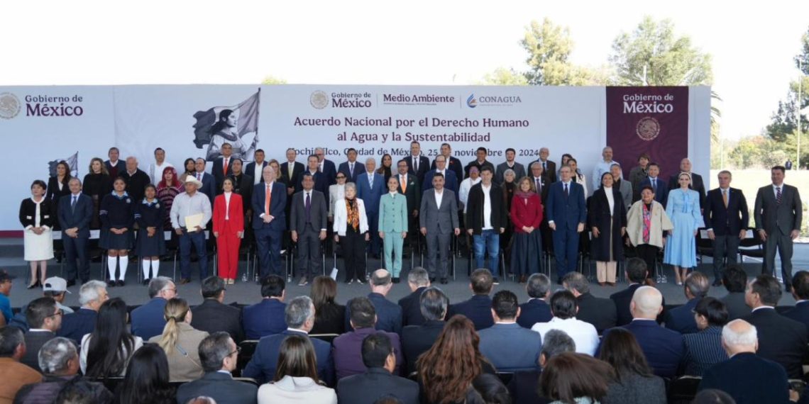 Garantizan Gobernador Durazo y Presidenta Sheinbaum suministro de agua para Sonora.