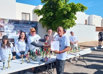 Se lleva a cabo la II Carrera de los policías pensionados y jubilados en Hermosillo.