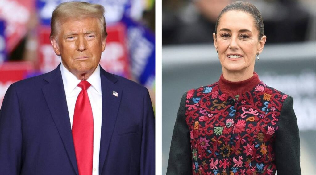 Trump da detalles de llamada con Sheinbaum: afirma que la presidenta se comprometió a frenar migración hacia EU.