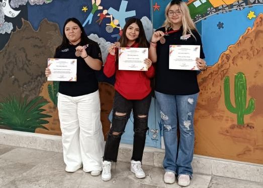 Ganan alumnas de Cobach Sonora medalla de bronce en Olimpiada Mexicana de Matemáticas