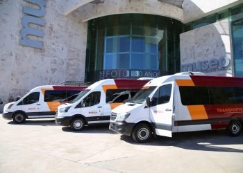 Lleva Gobernador Durazo transporte gratuito a estudiantes que no contaban con movilidad para llegar a sus planteles escolares.