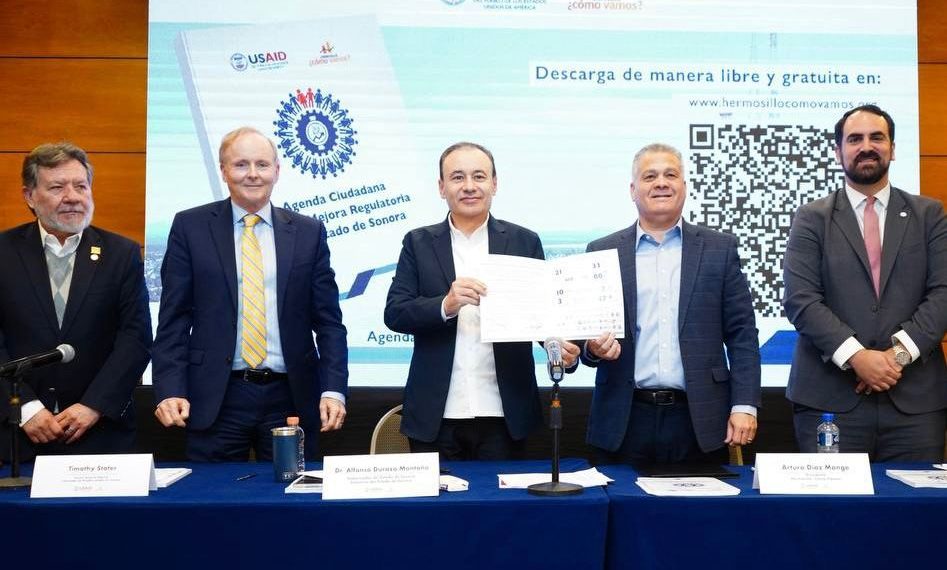 Encabeza Gobernador Durazo acciones para atracción de nuevas empresas en coordinación con Sociedad Civil.