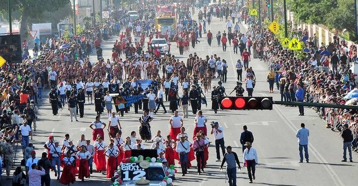 Este lunes el Desfile cívico, deportivo y cultural, en para conmemorar el 114 aniversario del inicio de la Revolución Mexicana.