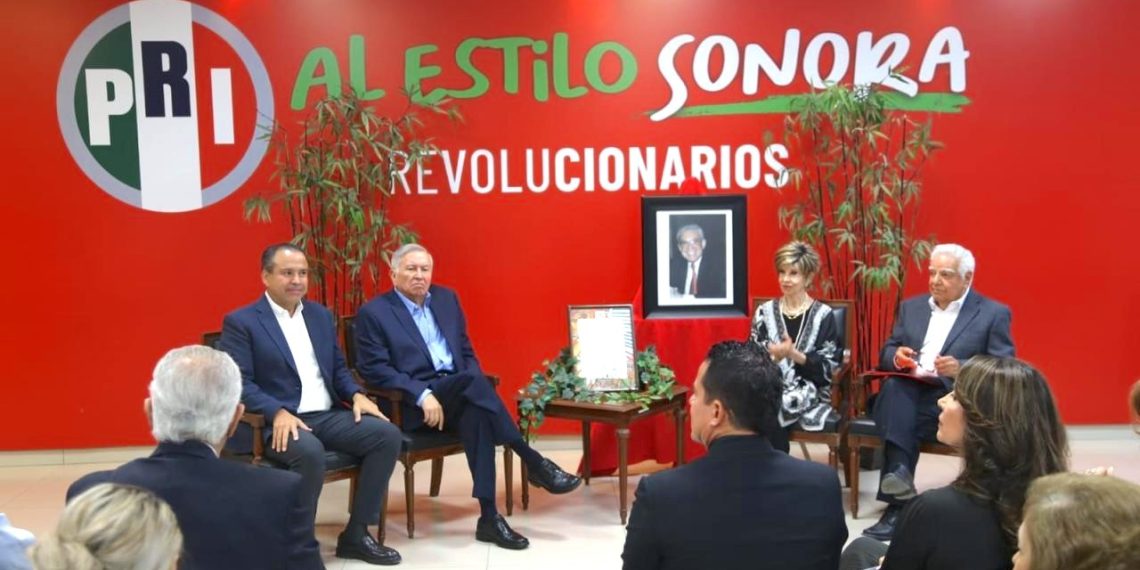 Honra el PRI Sonora legado y convicción del priista Carlos Gámez Fimbres.