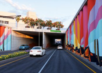 Anuncia Toño Astiazarán plan integral de paso desnivel en Colosio y Solidaridad para mejorar tránsito vehicular.