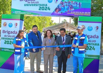 Con servicios gratuitos, participan 35 instituciones en Brigada de Salud Universitaria.