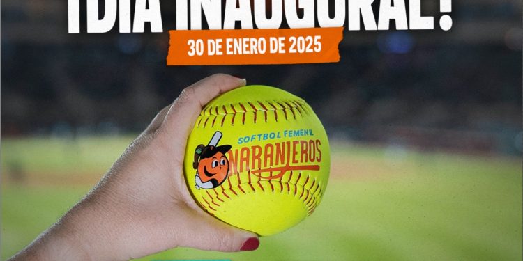 Quedó definido el rol de juegos de la temporada 2025 de la LMS donde Naranjeros Softbol Femenil hará su debut.