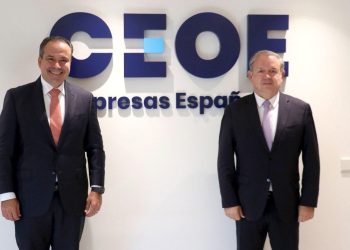 Promueve Toño Astiazarán a Hermosillo como destino de inversión ante la Confederación Española de Organizaciones Empresariales, CEOE.