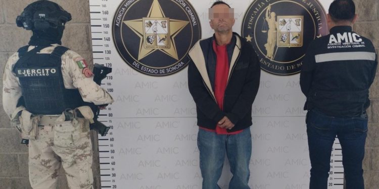 Operativo conjunto DEFENSA-AMIC asegura droga y detiene a un hombre en Hermosillo