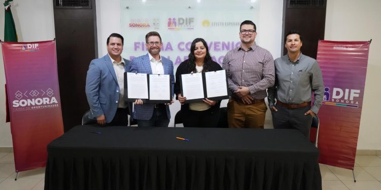 DIF Sonora y The Hope Effect fortalecen el programa “Familias de Corazón”.