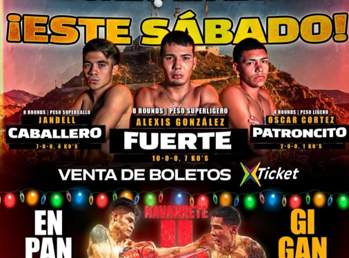 Invita Gobierno de Hermosillo al “¡Boxeo en la H!” en la Cancha 4.