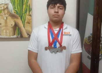 Alumno de Cobach Sonora se convierte en subcampeón nacional de halterofilia.