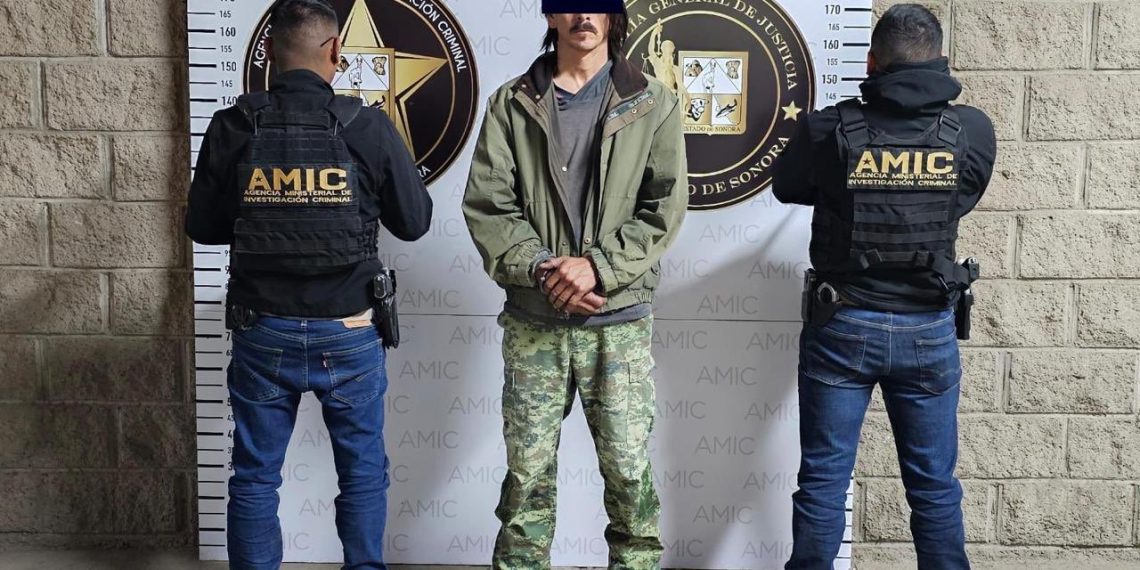 Capturan a “El Abdul” en Hidalgo, implicado en homicidio de 5 personas en Hermosillo.