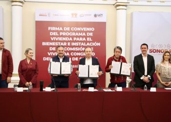 Plan nacional de vivienda con 33 mil 800 casas para sonorenses.