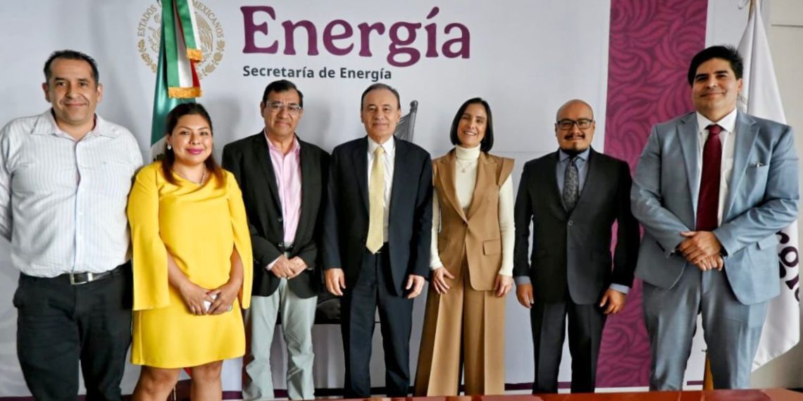 Avanza Gobernador Durazo con proyectos del Plan Sonora en coordinación con la Secretaría de Energía.