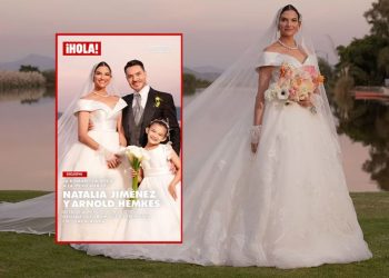 Entramos a la romántica boda de Natalia Jiménez y Arnold Hemkes