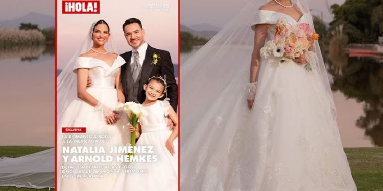 Entramos a la romántica boda de Natalia Jiménez y Arnold Hemkes