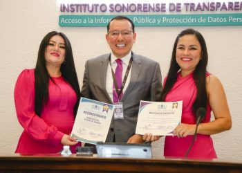 Recibe Congreso de Sonora reconocimientos en materia de transparencia y rendición de cuentas.