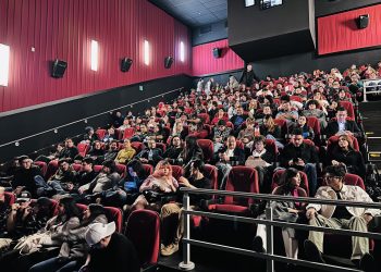 Se exhiben en pantalla grande producciones de estudiantes de Comunicación e Historia.