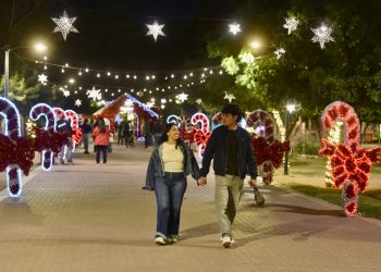 Invita Gobierno de Hermosillo a disfrutar la magia de la Navidad en el Parque Madero.