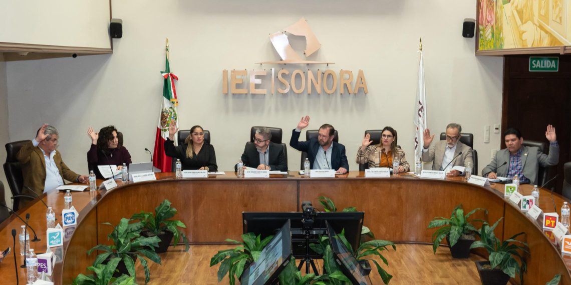 Determina IEE Sonora financiamiento público para partidos políticos en 2025.