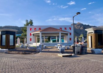 Sonora rescata espacios de tradición con rehabilitación de kiosco de La Sauceda.