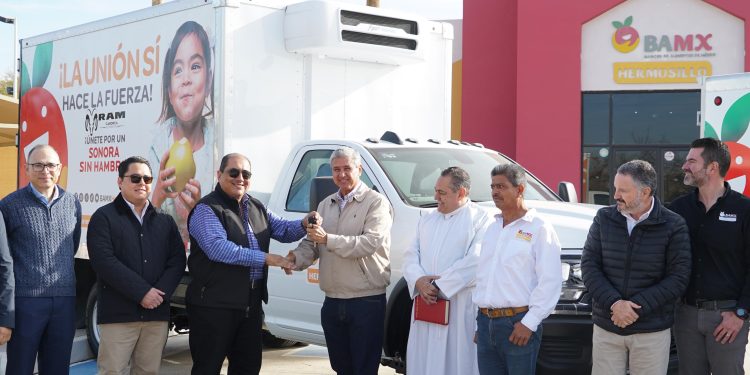 Banco de Alimentos de Hermosillo refuerza su capacidad de distribución gracias a la donación de vehículos.