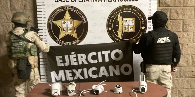 Desmantelan red de videovigilancia clandestina en Hermosillo.