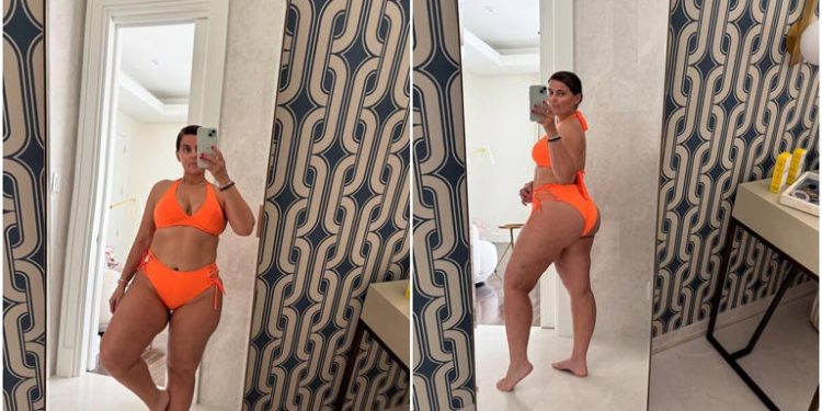 Nelly Furtado posa en bikini, sin filtros y presume várices para mandar un mensaje de amor propio.