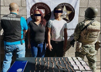 Cateo exitoso culmina en aseguramiento de narcóticos y captura de dos personas.