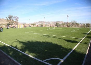 Rescata Gobernador Durazo unidades deportivas en beneficio de niños, jóvenes y adultos atletas.