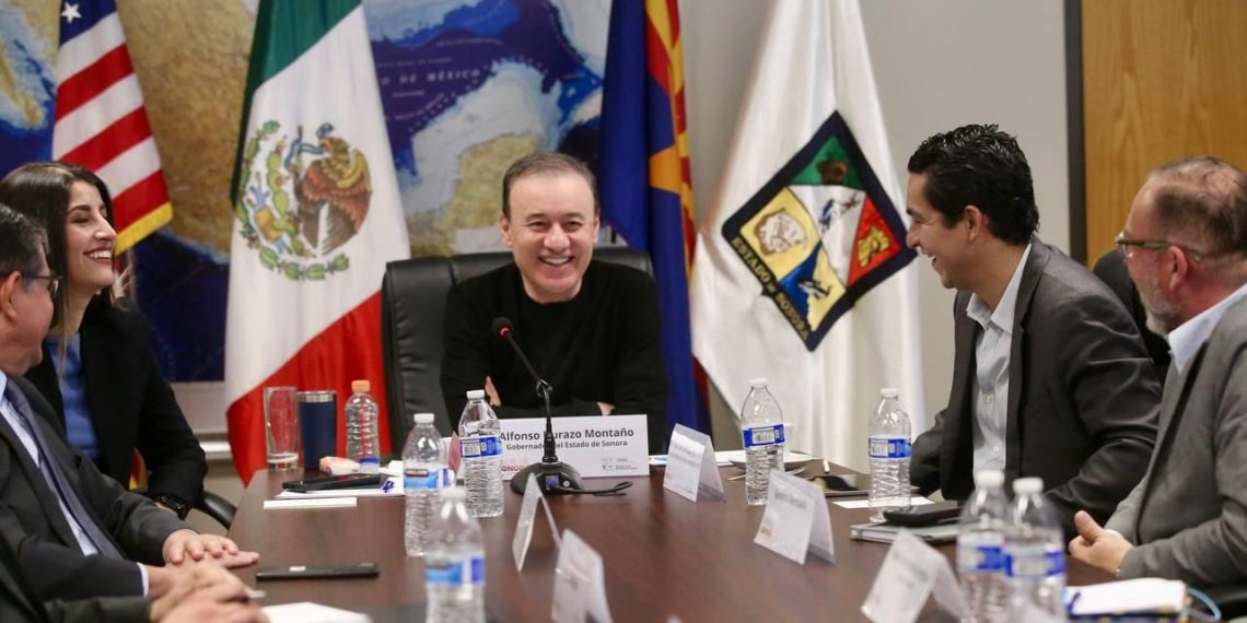 Atiende Gobernador Durazo seguimiento a estrategia integral de atención humanitaria de personas en situación de migración.