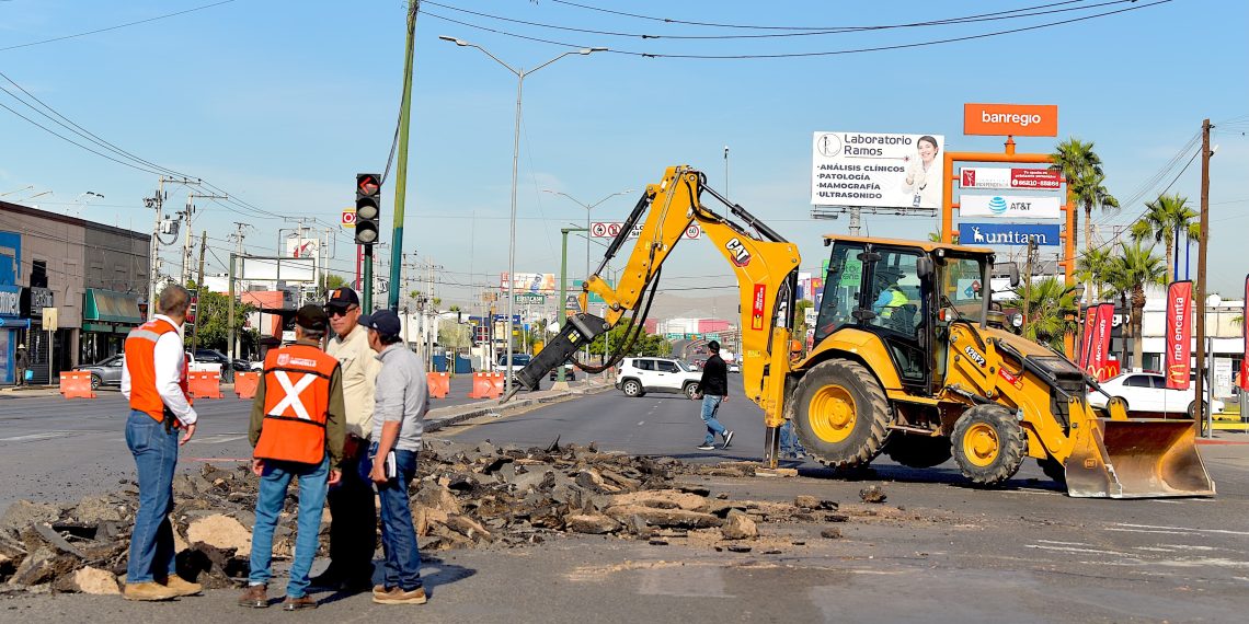 Con apoyo de Tránsito a automovilistas inicia obra de proyecto integral de paso desnivel Colosio y Solidaridad