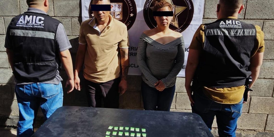 AMIC captura a presuntos narcomenudistas en cateo realizado en Hermosillo.