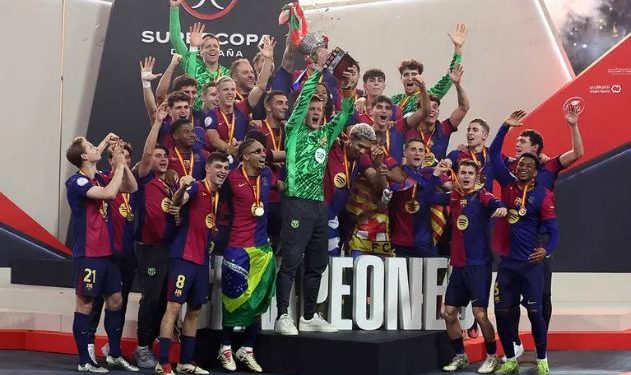 ¡Barcelona destroza al Real Madrid y conquista la Supercopa!.