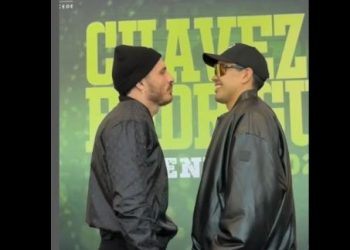 Omar Chávez supera peso pactado previo a combate ante Misael Rodríguez.