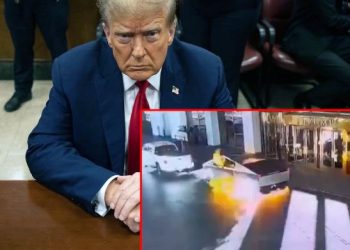 Explota un Tesla Cybertruck frente al Trump International Hotel en Las Vegas.