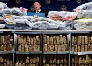 Canadá logra decomiso histórico de cocaína.