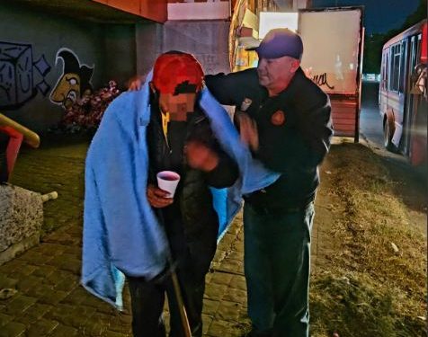 Mantiene Ayuntamiento de Hermosillo acciones de resguardo a población vulnerable por frente frío.