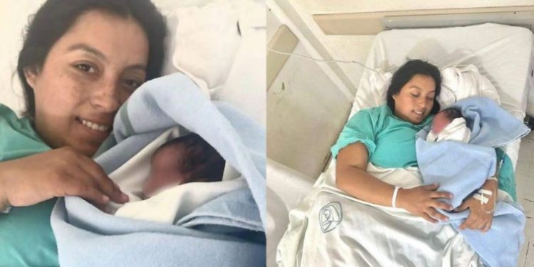 Nace en Guaymas el primer bebé de 2025 del IMSS Sonora.