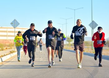 Celebra Toño Astiazarán a policías con tradicional carrera de 5K, edición 2025.