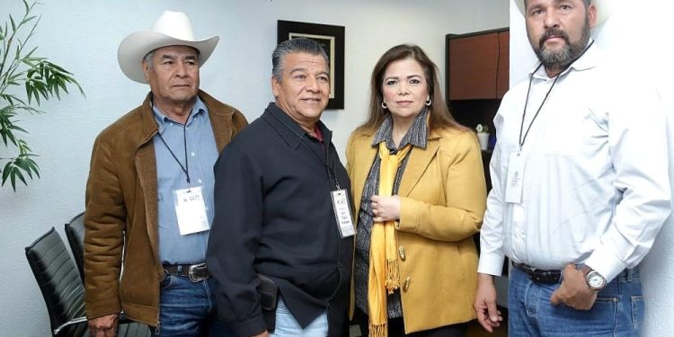 Diputada Gabriela Tapia Fonllem atiende demandas de la Sociedad de Transportistas de Bácum.