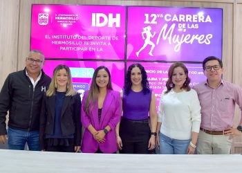 Invita Ayuntamiento de Hermosillo a la 12va Carrera de las Mujeres este 2 de marzo.