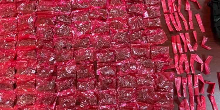 Incauta 50 envoltorios de narcótico en Hermosillo.