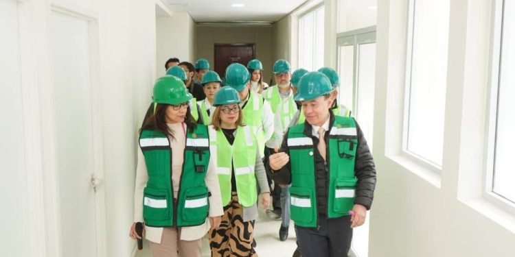 Gobernador Durazo supervisa avances de hospitales de zona IMSS y Universitario IMSS-Bienestar.