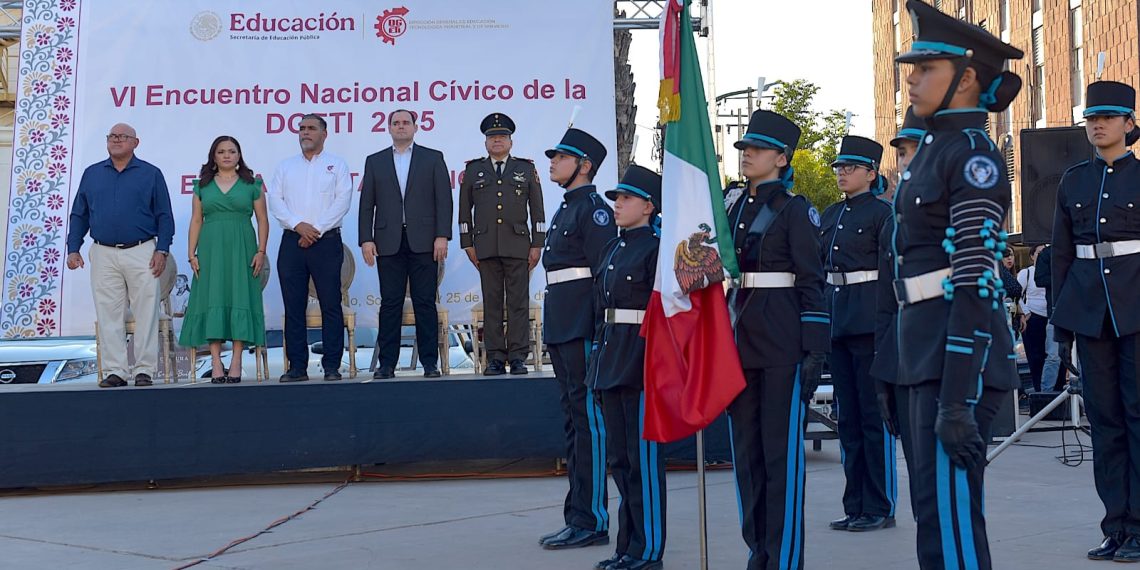 Reconoce Gobierno Municipal a jóvenes durante VI Encuentro Nacional Cívico de la DGETI.