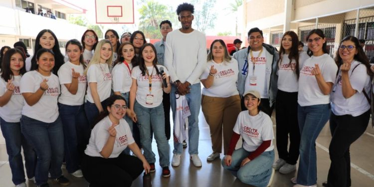 Se suma atleta olímpico al programa CecyteContiGo